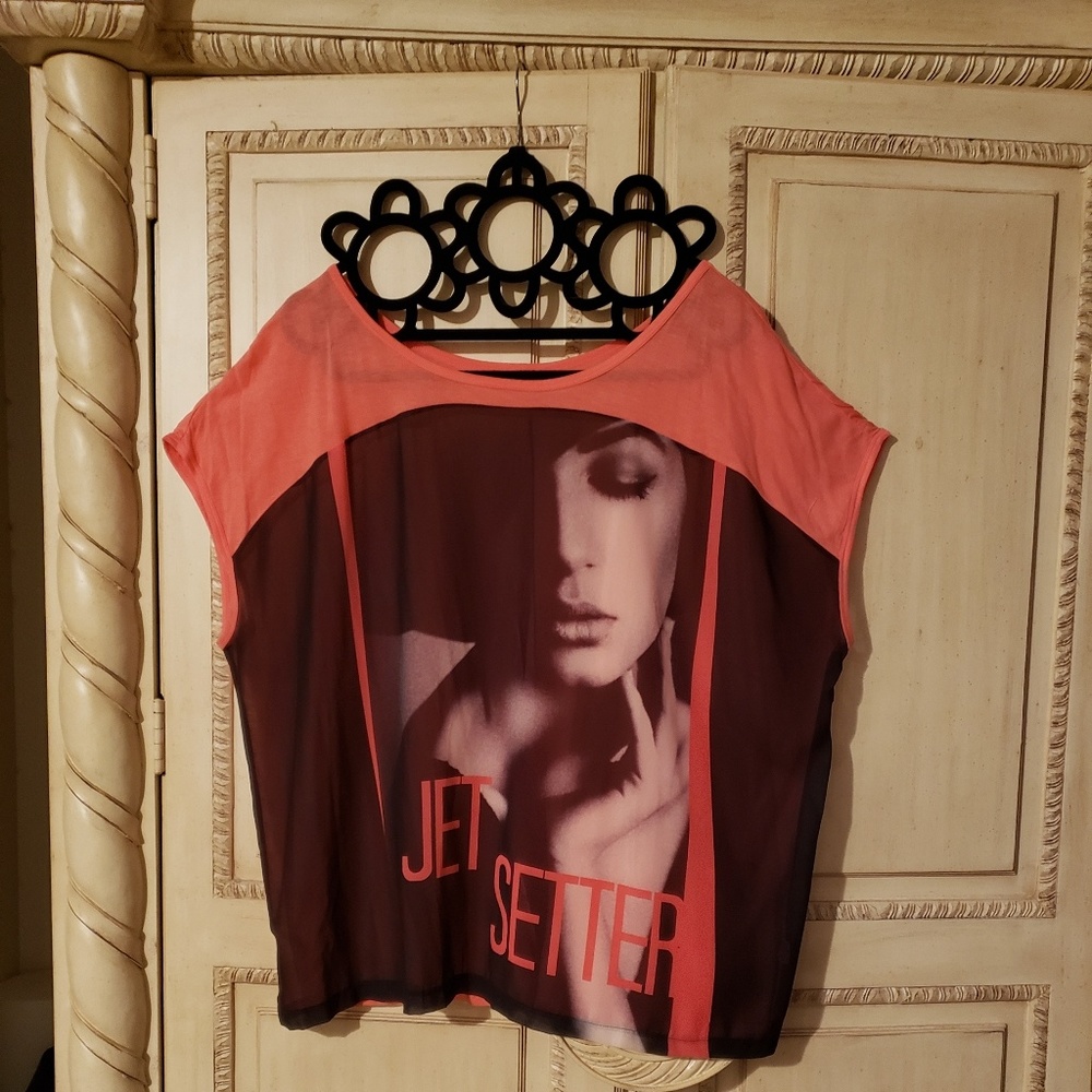 Women's Trendy Top - Jet Setter Sz 22/24